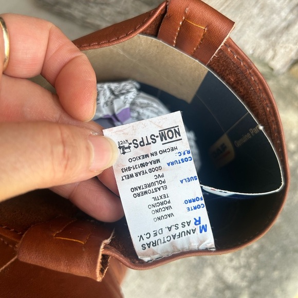 Men's Brown Leather steel toe work Boots Good Year Welt NWT Sz-29 (US 10.5) LocB - Picture 7 of 12